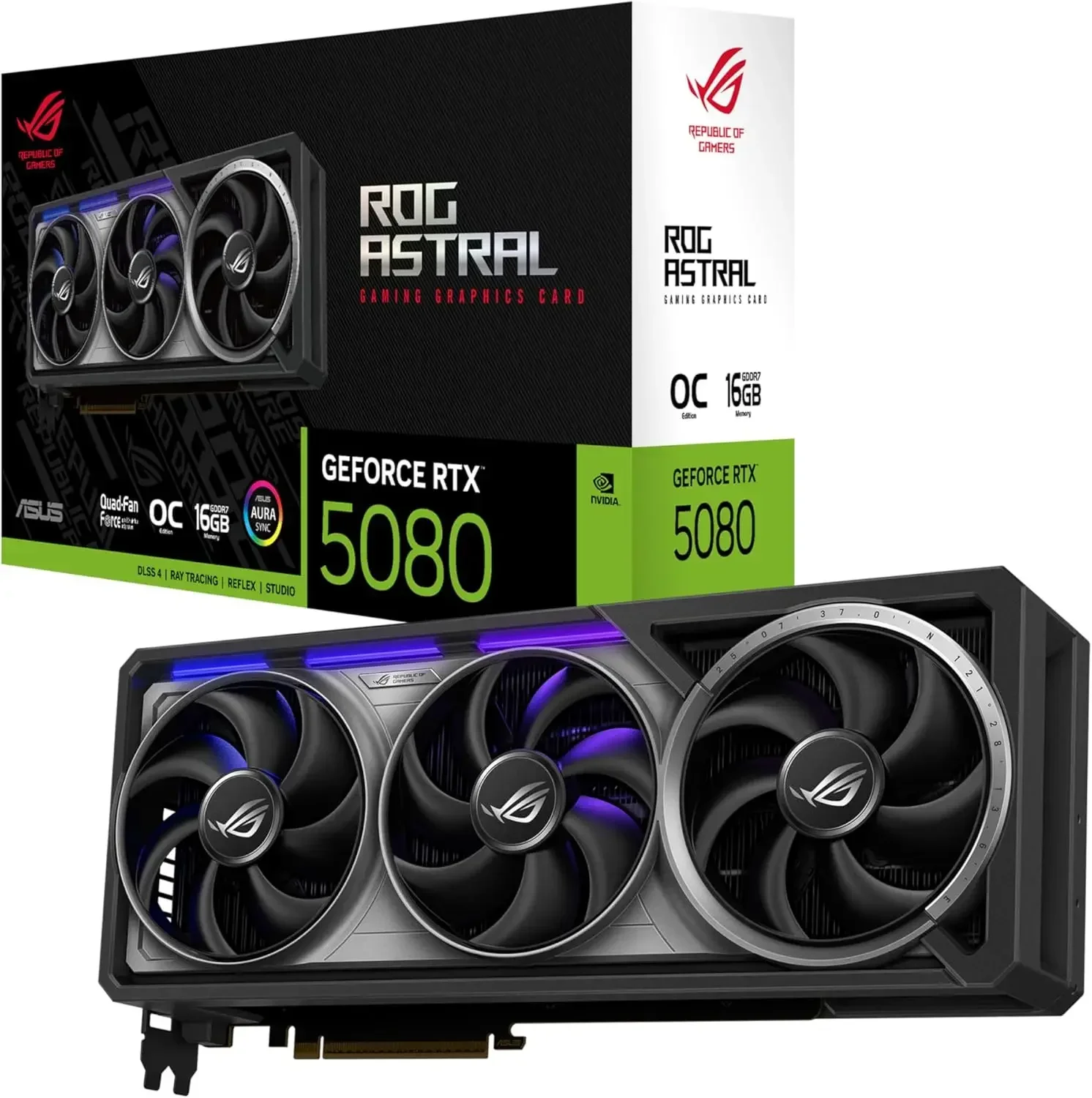 Rtx 5080 16Gb - Carte graphique Astral RTX 5080 OC